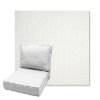 Picture of Pique Salt | Estate Back Deep Seating Outdoor Cushions - Sunbrella© Fabric