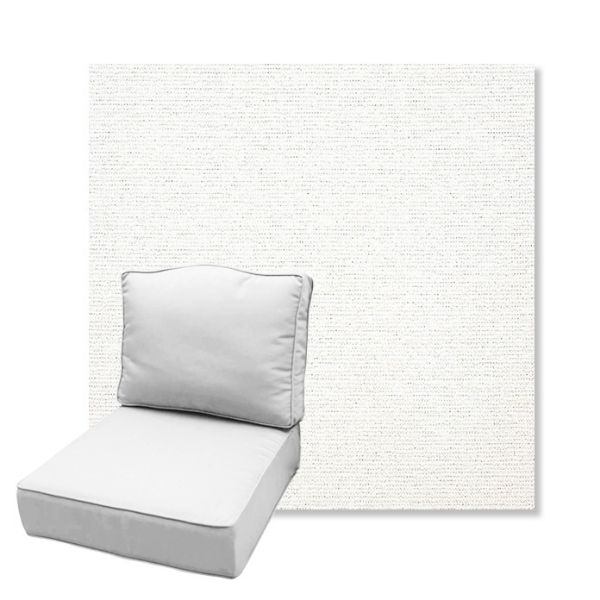Picture of Platform Salt | Estate Back Deep Seating Outdoor Cushions - Sunbrella© Fabric