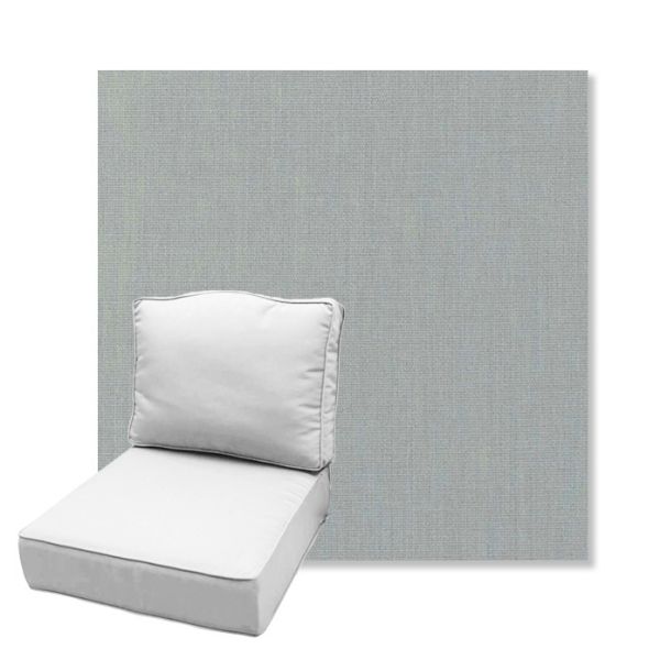 Picture of Play Sky | Estate Back Deep Seating Outdoor Cushions - Sunbrella© Fabric