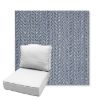 Picture of Posh Sapphire | Estate Back Deep Seating Outdoor Cushions - Sunbrella© Fabric