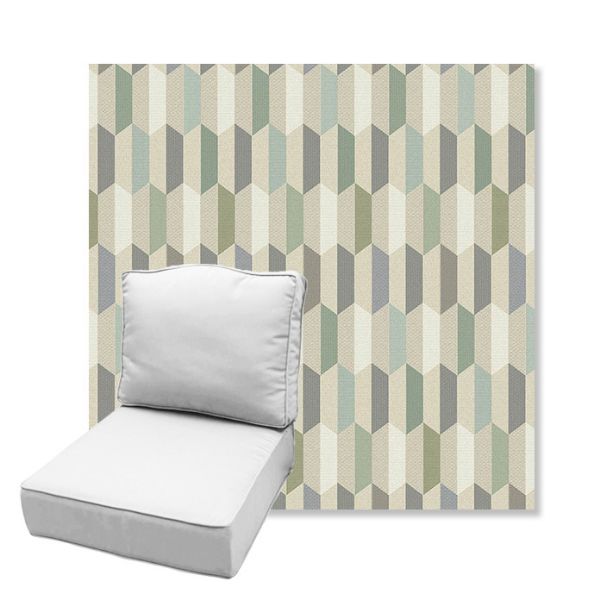 Picture of Precise Spring | Estate Back Deep Seating Outdoor Cushions - Sunbrella© Fabric