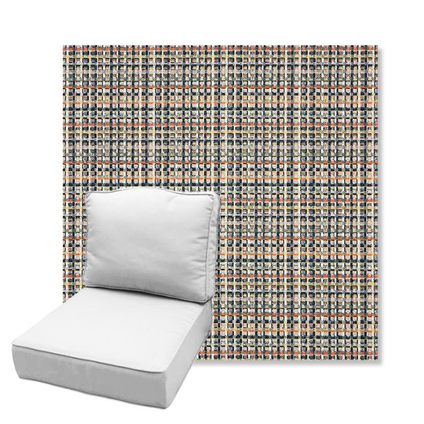 Picture of Principle Tropics | Estate Back Deep Seating Outdoor Cushions - Sunbrella© Fabric