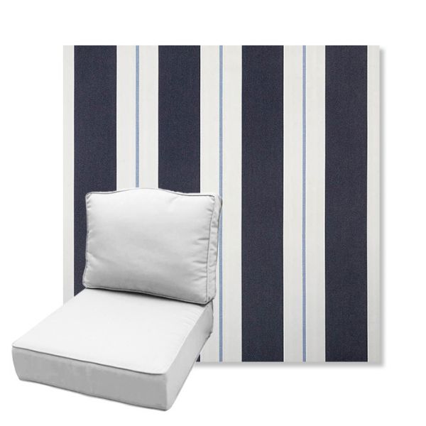 Picture of Relate Harbor | Estate Back Deep Seating Outdoor Cushions - Sunbrella© Fabric