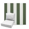 Picture of Relate Ivy | Estate Back Deep Seating Outdoor Cushions - Sunbrella© Fabric