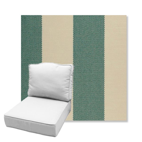 Picture of Rothko Mermaid | Estate Back Deep Seating Outdoor Cushions - Sunbrella© Fabric
