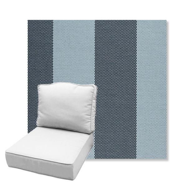 Picture of Rothko Oceanfront | Estate Back Deep Seating Outdoor Cushions - Sunbrella© Fabric