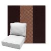 Picture of Rothko Sangria | Estate Back Deep Seating Outdoor Cushions - Sunbrella© Fabric
