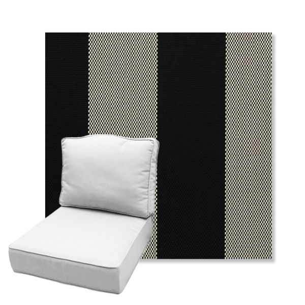 Picture of Rothko Stone Harbor | Estate Back Deep Seating Outdoor Cushions - Sunbrella© Fabric