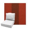 Picture of Rothko Whiskey Ginger | Estate Back Deep Seating Outdoor Cushions - Sunbrella© Fabric