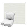 Picture of Sailcloth Salt | Estate Back Deep Seating Outdoor Cushions - Sunbrella© Fabric