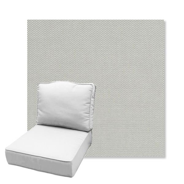 Picture of Sailcloth Seagull | Estate Back Deep Seating Outdoor Cushions - Sunbrella© Fabric