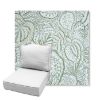 Picture of Sensibilty Spring | Estate Back Deep Seating Outdoor Cushions - Sunbrella© Fabric