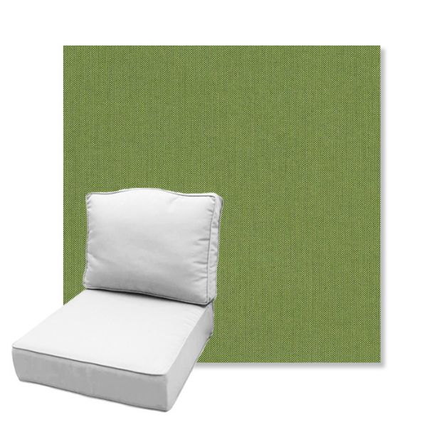 Picture of Spectrum Cilantro | Estate Back Deep Seating Outdoor Cushions - Sunbrella© Fabric