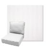 Picture of Switch Salt | Estate Back Deep Seating Outdoor Cushions - Sunbrella© Fabric