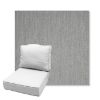Picture of Switch Silver | Estate Back Deep Seating Outdoor Cushions - Sunbrella© Fabric