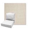 Picture of Tailored Snow | Estate Back Deep Seating Outdoor Cushions - Sunbrella© Fabric