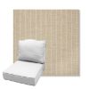 Picture of Ticking Dove | Estate Back Deep Seating Outdoor Cushions - Sunbrella© Fabric