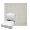 Picture of Ticking Fog | Estate Back Deep Seating Outdoor Cushions - Sunbrella© Fabric