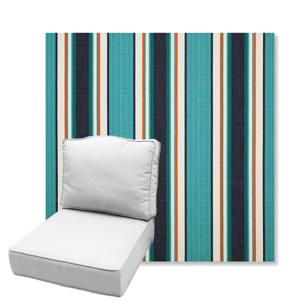 Picture of Token Surfside | Estate Back Deep Seating Outdoor Cushions - Sunbrella© Fabric