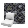 Picture of Trellis Morning Glory | Estate Back Deep Seating Outdoor Cushions - Sunbrella© Fabric