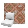 Picture of Trellis Primrose | Estate Back Deep Seating Outdoor Cushions - Sunbrella© Fabric