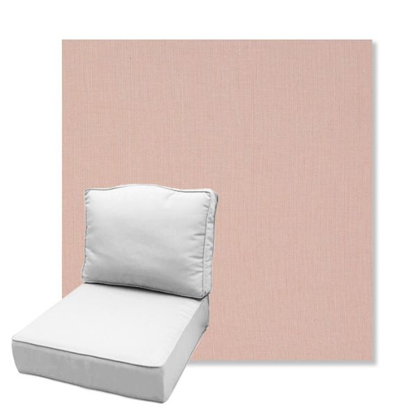 Picture of Tucker Lobster | Estate Back Deep Seating Outdoor Cushions - Sunbrella© Fabric