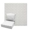 Picture of Underline Dove | Estate Back Deep Seating Outdoor Cushions - Sunbrella© Fabric
