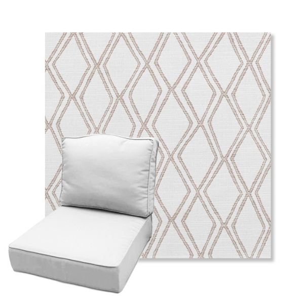 Picture of Voyage Dune | Estate Back Deep Seating Outdoor Cushions - Sunbrella© Fabric