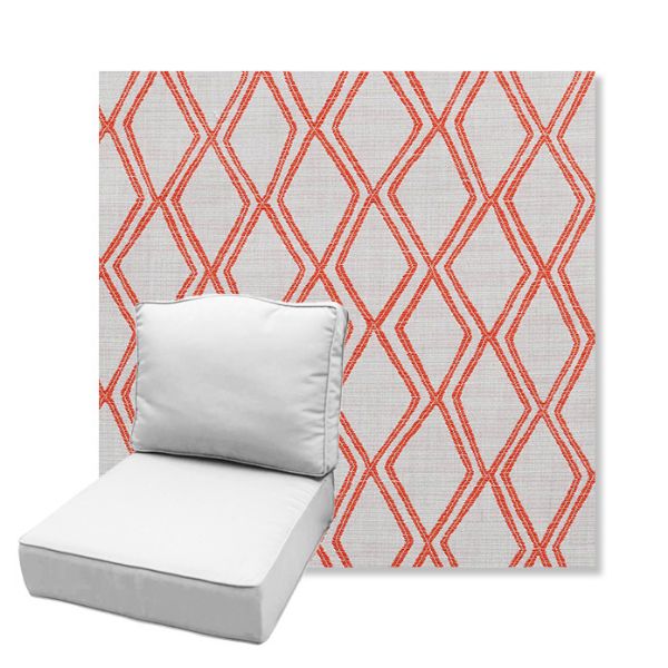 Picture of Voyage Tamale | Estate Back Deep Seating Outdoor Cushions - Sunbrella© Fabric