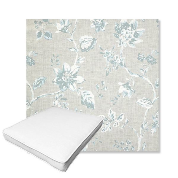 Picture of Ariana Dew | Boxed Outdoor Dining Chair Seat Cushions - Sunbrella© Fabric