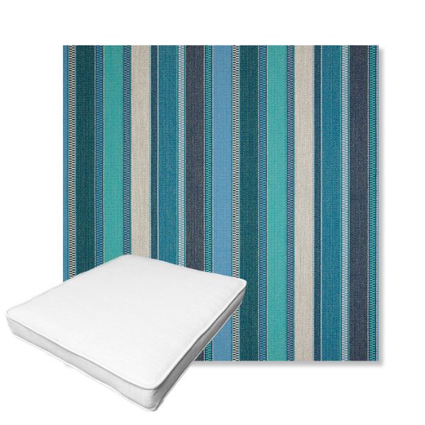 Picture of Ascend Oasis | Boxed Outdoor Dining Chair Seat Cushions - Sunbrella© Fabric