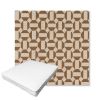 Picture of Assemble Teak | Boxed Outdoor Dining Chair Seat Cushions - Sunbrella© Fabric