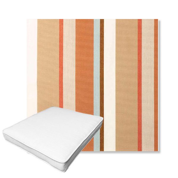 Picture of Beaming Mojave | Boxed Outdoor Dining Chair Seat Cushions - Sunbrella© Fabric