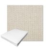 Picture of Blend Linen | Boxed Outdoor Dining Chair Seat Cushions - Sunbrella© Fabric