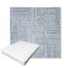 Picture of Boro Indigo | Boxed Outdoor Dining Chair Seat Cushions - Sunbrella© Fabric