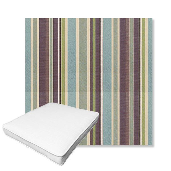 Picture of Brannon Whisper | Boxed Outdoor Dining Chair Seat Cushions - Sunbrella© Fabric