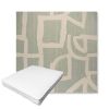 Picture of Brushstroke Duckegg | Boxed Outdoor Dining Chair Seat Cushions - Sunbrella© Fabric