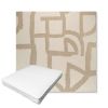 Picture of Brushstroke Stucco | Boxed Outdoor Dining Chair Seat Cushions - Sunbrella© Fabric