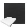 Picture of Canvas Black | Boxed Outdoor Dining Chair Seat Cushions - Sunbrella© Fabric