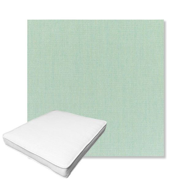Picture of Canvas Spa | Boxed Outdoor Dining Chair Seat Cushions - Sunbrella© Fabric