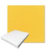 Picture of Canvas Sunflower Yellow | Boxed Outdoor Dining Chair Seat Cushions - Sunbrella© Fabric