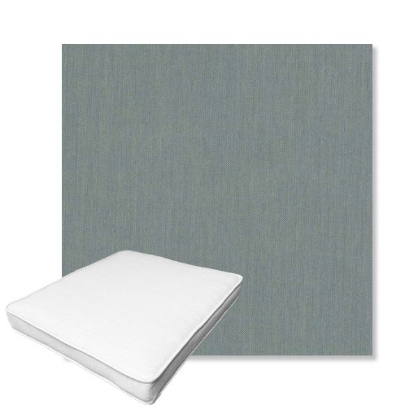 Picture of Cast Seaglass | Boxed Outdoor Dining Chair Seat Cushions - Sunbrella© Fabric