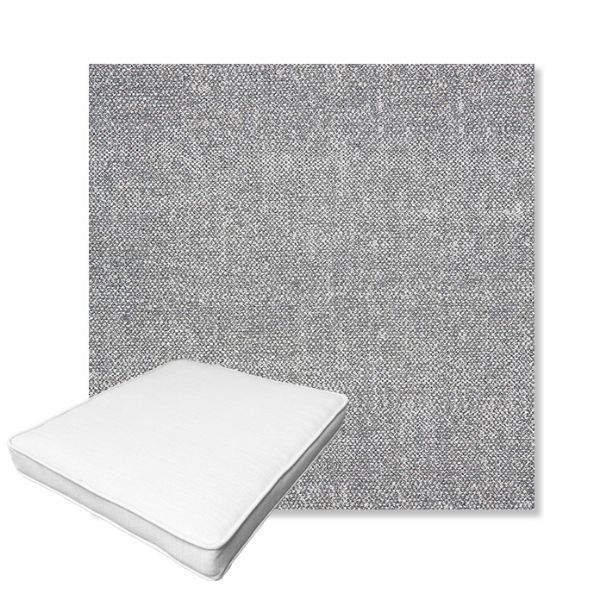Picture of Chartres Gull | Boxed Outdoor Dining Chair Seat Cushions - Sunbrella© Fabric