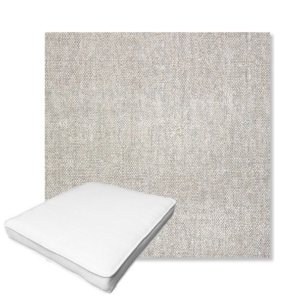 Picture of Chartres Silk | Boxed Outdoor Dining Chair Seat Cushions - Sunbrella© Fabric