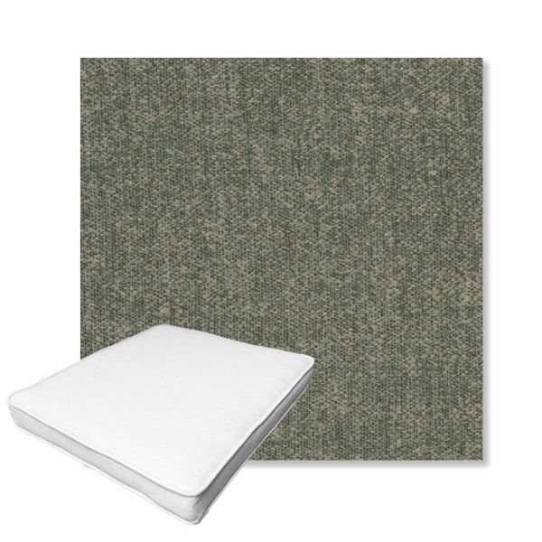 Picture of Dither Fern | Boxed Outdoor Dining Chair Seat Cushions - Sunbrella© Fabric