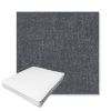 Picture of Dither Slate | Boxed Outdoor Dining Chair Seat Cushions - Sunbrella© Fabric