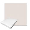 Picture of Dither Snow | Boxed Outdoor Dining Chair Seat Cushions - Sunbrella© Fabric