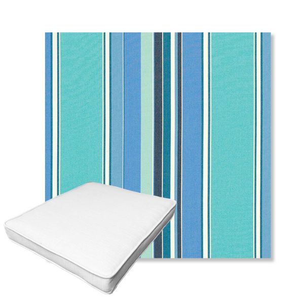 Picture of Dolce Oasis | Boxed Outdoor Dining Chair Seat Cushions - Sunbrella© Fabric