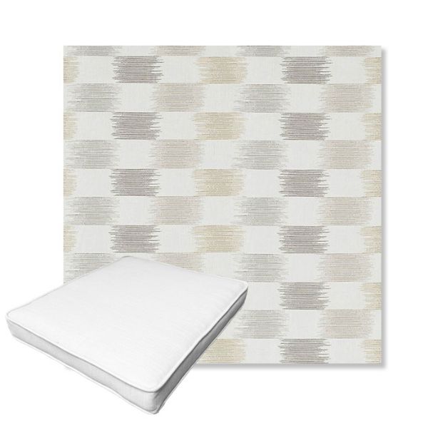 Picture of Dream Dune | Boxed Outdoor Dining Chair Seat Cushions - Sunbrella© Fabric