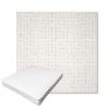 Picture of Dumont Snow | Boxed Outdoor Dining Chair Seat Cushions - Sunbrella© Fabric